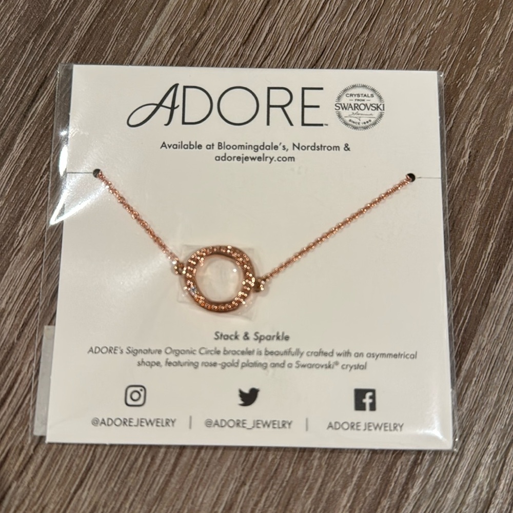 Adore Brand New Bracelet Rose Gold